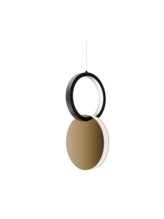 Alphab2b Pendant Lamp Gold