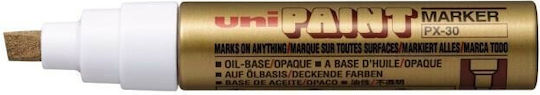 Uni-Ball Paint Bold PX-30 Permanent Marker 2.8mm Gold