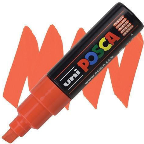 Posca Pc-8k Μαρκαδόρος Υπογράμμισης Orange