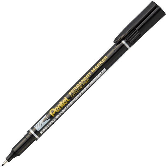 Pentel NF450 Marker Permanent 1mm Negru