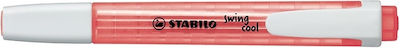 Stabilo Swing Cool Highlighter 4mm Red