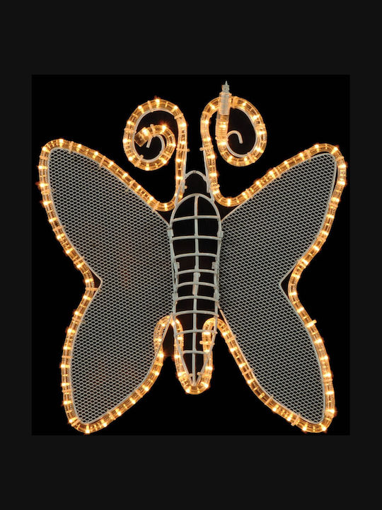 Lianos Christmas Rope Light in Shape Butterfly White