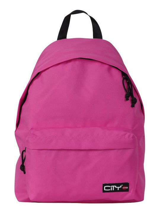 Lyc Sac City The Drop Bubblegum Pink School Bag Backpack Junior High-High School in Pink color 24lt