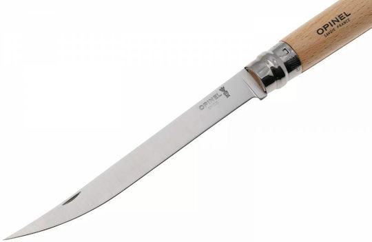 Opinel No.15 Cuțit De Buzunar Bej Cu Husă