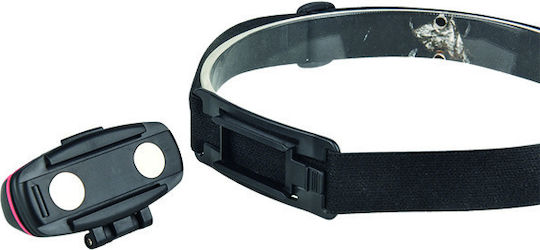 Eurolamp Headlamp LED IP44 with Maximum Brightness 300lm Black