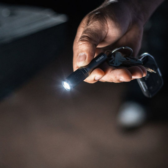 Nebo Φακός Μπρελόκ LED IPX7 με Μέγιστη Φωτεινότητα 100lm Columbo