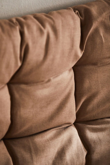 Calma House Back Cushion for Bed Headboard Gavema Fabric Grey 90cm