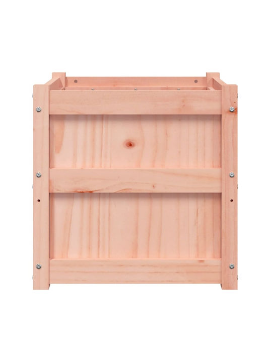 vidaXL Set 2 Planters Wooden Brown
