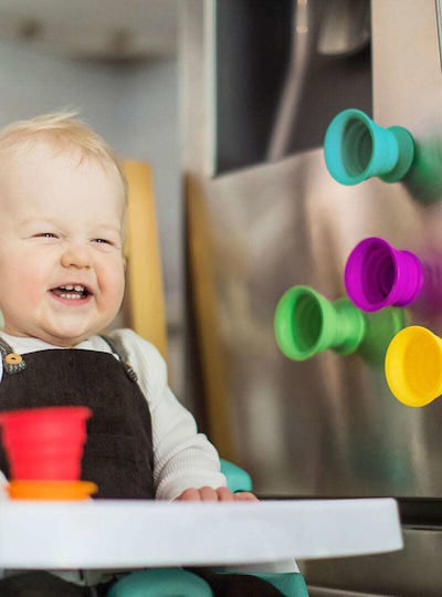 Baby Einstein Παιχνίδι Στοίβαξης Stack & Squish Cups για 3+ Μηνών