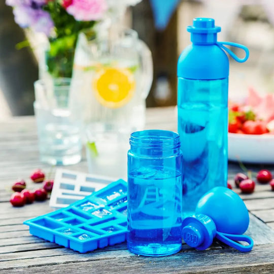 LEGO Kinderflasche Kunststoff Blau 500ml