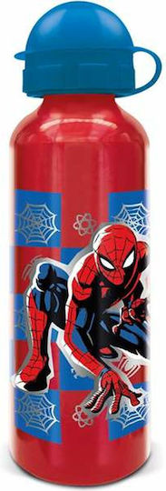 Stor Παιδικό Παγούρι Spiderman Αλουμινίου Κόκκινο 530ml