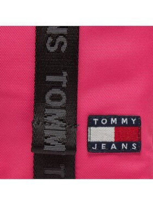 Tommy Hilfiger Tjw Γυναικεία Τσάντα Ώμου Ροζ