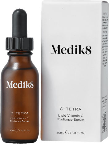 Medik8 C-Tetra Anti-aging Serum Face with Vitamin C & Vitamin E for Detoxification & Radiance 30ml