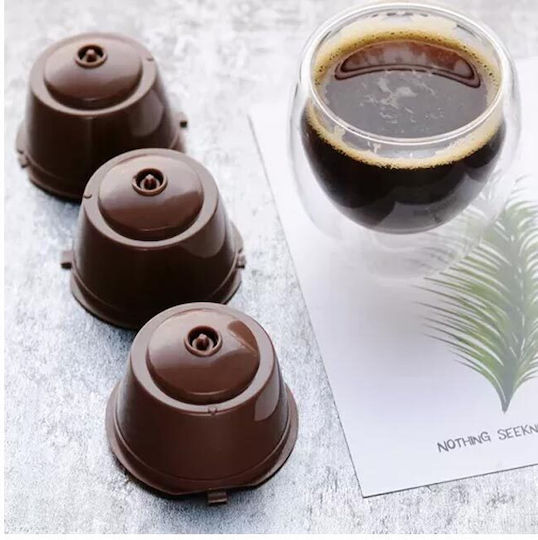 Refillable Capsules Compatible with Machine Dolce Gusto 6caps,tobolek