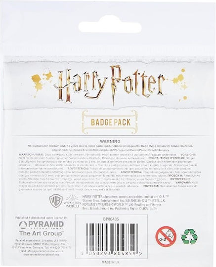 Pyramid International Harry Potter: Hogwarts Σετ Κονκάρδες 5τμχ