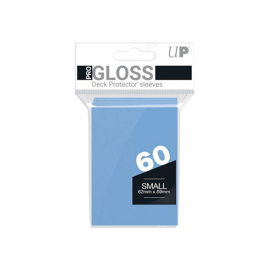 Ultra Pro Card Card Sleeves Japanese Size 60τμχ Light Blue