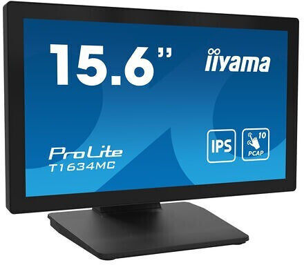 Iiyama ProLite T1634MC-B1S IPS Touch Monitor 15.6" FHD 1920x1080 με Χρόνο Απόκρισης 25ms GTG