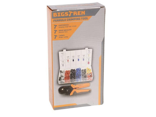 Bigstren Selbstregulierte Crimpzange für Akrodekton Durchmesserbereich 0.25 - 10mm²