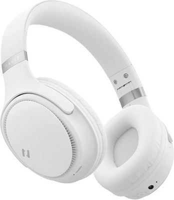 Havit H630BT PRO Ασύρματα/Ενσύρματα Over Ear Ακουστικά με 50 ώρες Λειτουργίας Λευκά