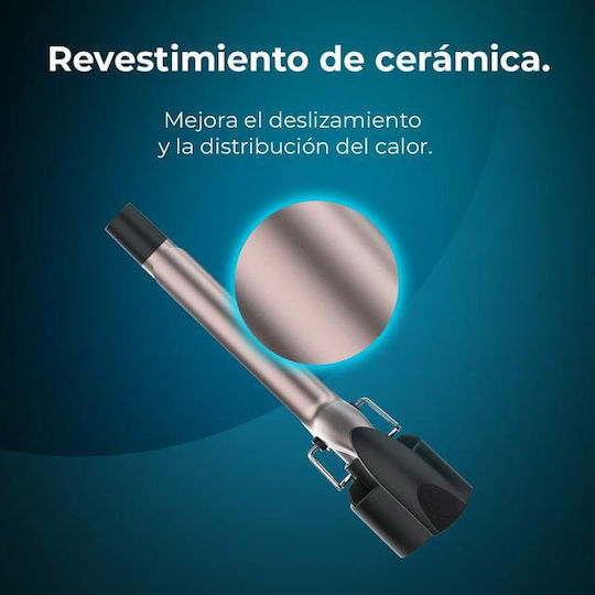 Cecotec Bamba CeramicCare 10in1 Styler Ceramic Electric Brush with Air for Straightening and Curls