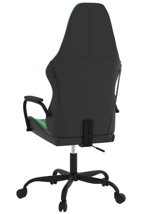 vidaXL 3143778 Καρέκλα Gaming Δερματίνης Μαύρη