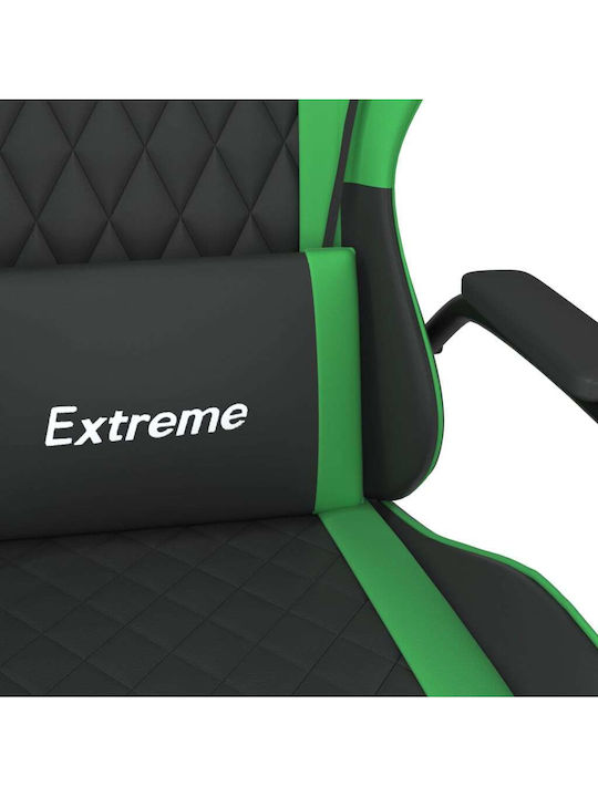 vidaXL 3143778 Καρέκλα Gaming Δερματίνης Μαύρη