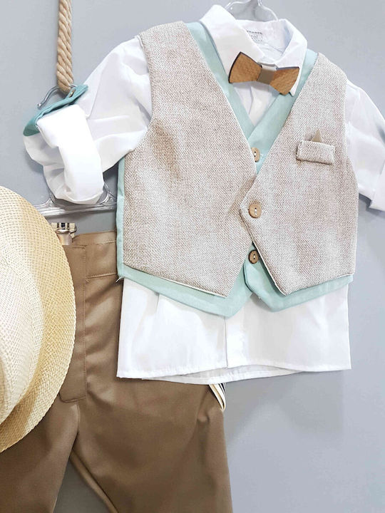 Carousel Costum De Botez Multicolor 6 Bucăți