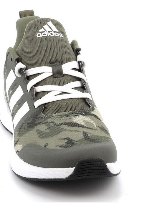 Fortarun Fortarun 2.0 K Kids Sports Shoes Running with Laces Green