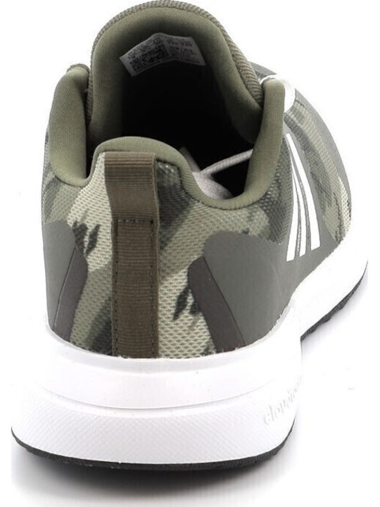 Fortarun Fortarun 2.0 K Kids Sports Shoes Running with Laces Green