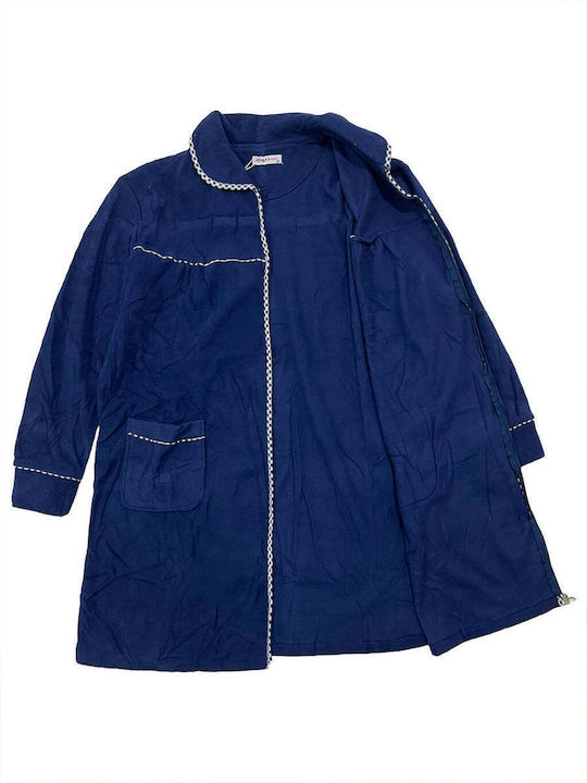 Ustyle Winter Damen Robe Blau