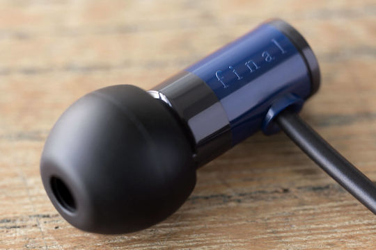 Final Audio Ακουστικά Ψείρες In Ear E1000C Μπλε