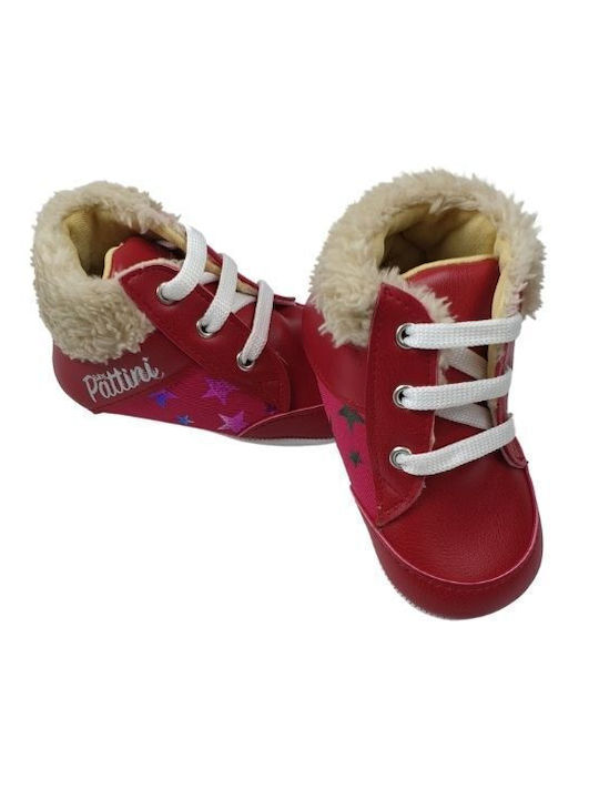 Baby Pattini Adidași pentru bebeluși Roșii