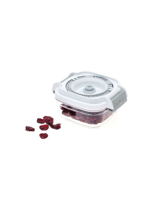 Status Plastic Lunch Box White 150ml