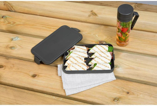 Brabantia Set Cutii De Prânz Din Plastic Gri Cu Compartimente 2 Bucăți