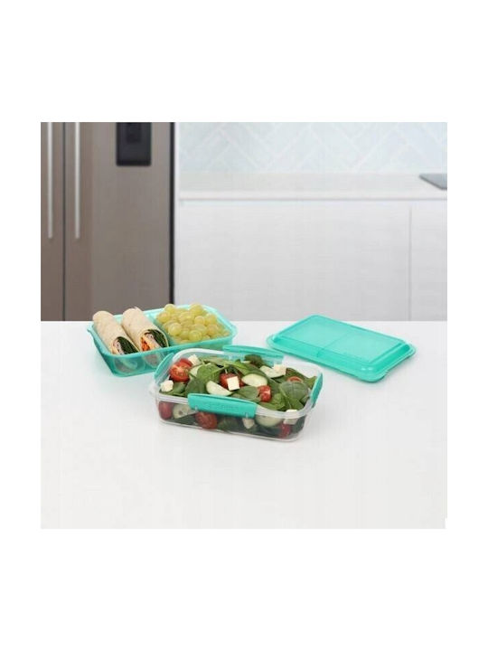 Sistema Plastic Lunch Box Green 1800ml