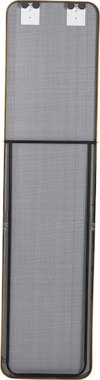 Freebox Oglindă De Podea Cu Cadru Din Aluminiu Auriu 160x39cm