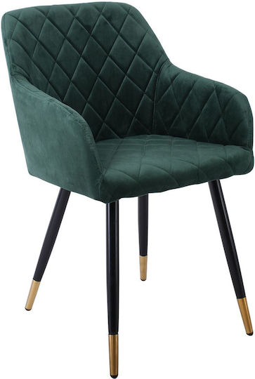 Καρέκλες Τραπεζαρίας Rena 53x59x85εκ. 2τμχ Forest Green