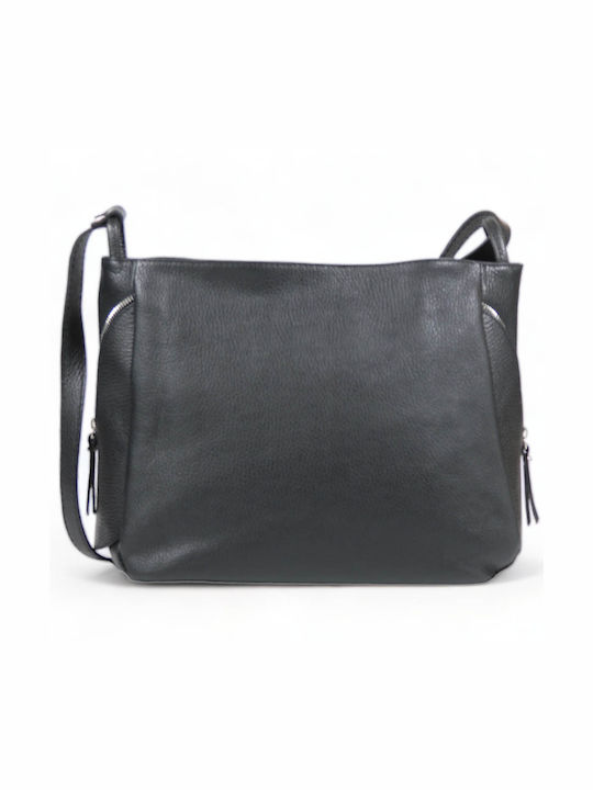 Passaggio Leather Leather Women's Bag Crossbody Black