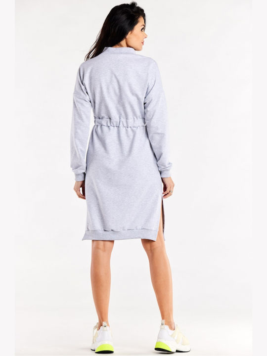 Infinite You Mini Dress Gray