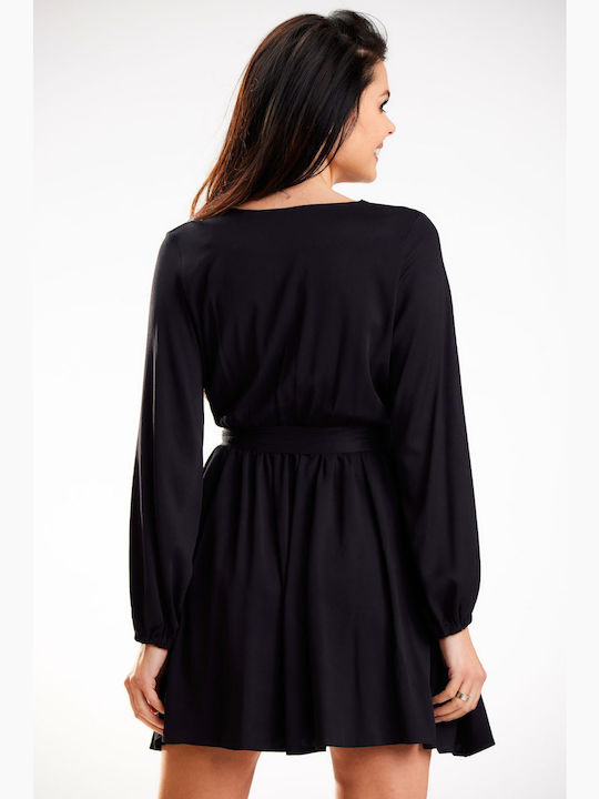 Awama Mini Dress Black