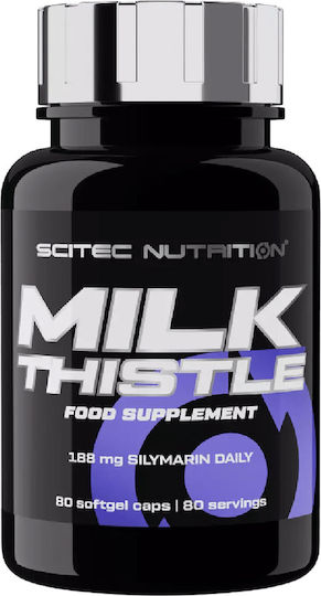 Scitec Nutrition Milk Thistle 250mg 80 Capsules