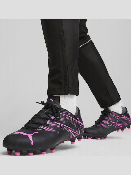PUMA Attacanto Football Shoes with Cleats Black