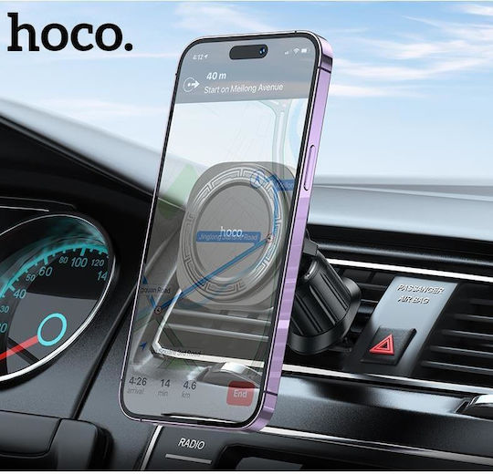 Hoco Suport Auto pentru Telefon cu magnet MagSafe Neagră