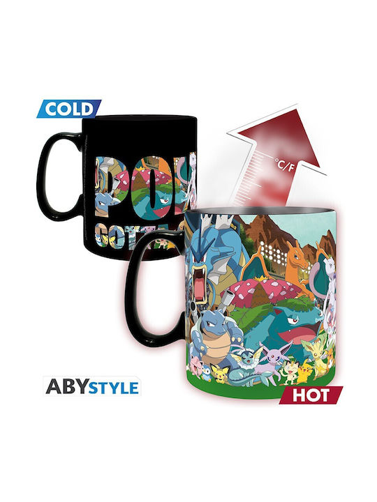 Abysse All Heat Change Mug Ceramic Multicolored 460ml 1pcs