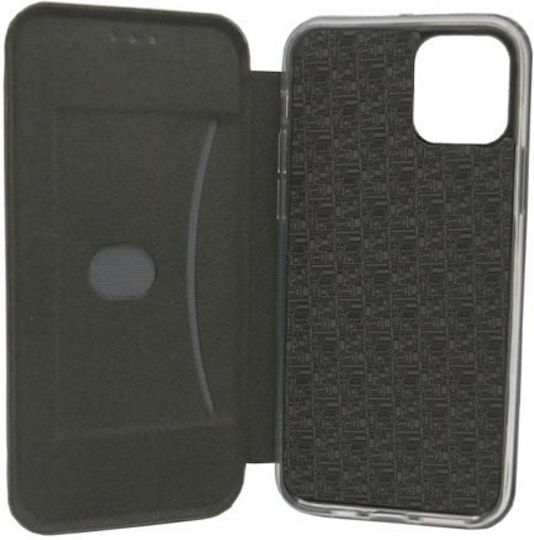 Element Smart Magnet Book Silicon Negru (Galaxy A51)