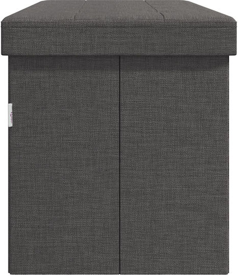 vidaXL Speicherung Dekorative Truhe Hölzernes Gray 110x38x38cm