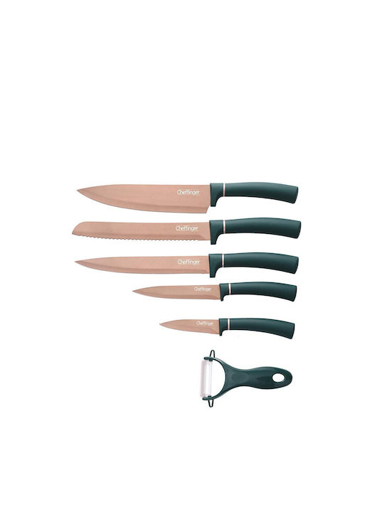 Cheffinger Knife Set of Stainless Steel MB10 6pcs