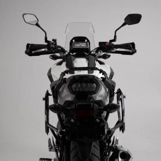 SW-Motech Σετ Πλαϊνές Βαλίτσες Μοτοσυκλέτας Αλουμινίου 37lt σε Ασημί Χρώμα