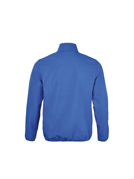 Sol's Men's Winter Softshell Jacket Waterproof and Windproof Royal Blue