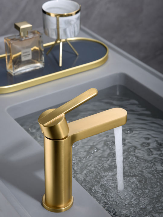 Imex Roma Mixing Sink Faucet Gold